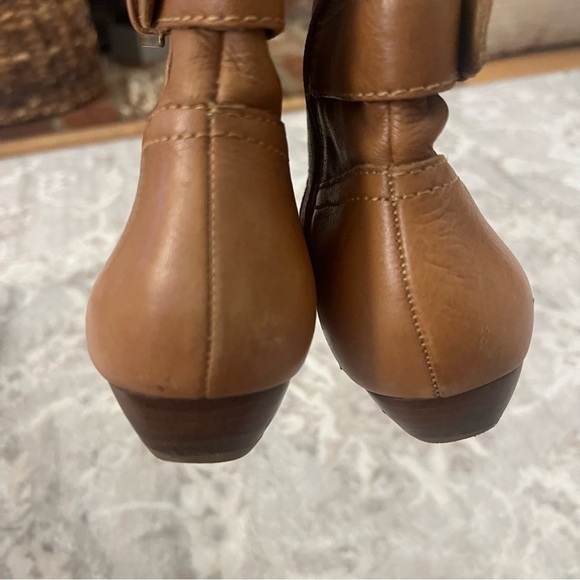 Nine West Buckle Up Boots Leather Upper size 8 - Picture 5 of 9